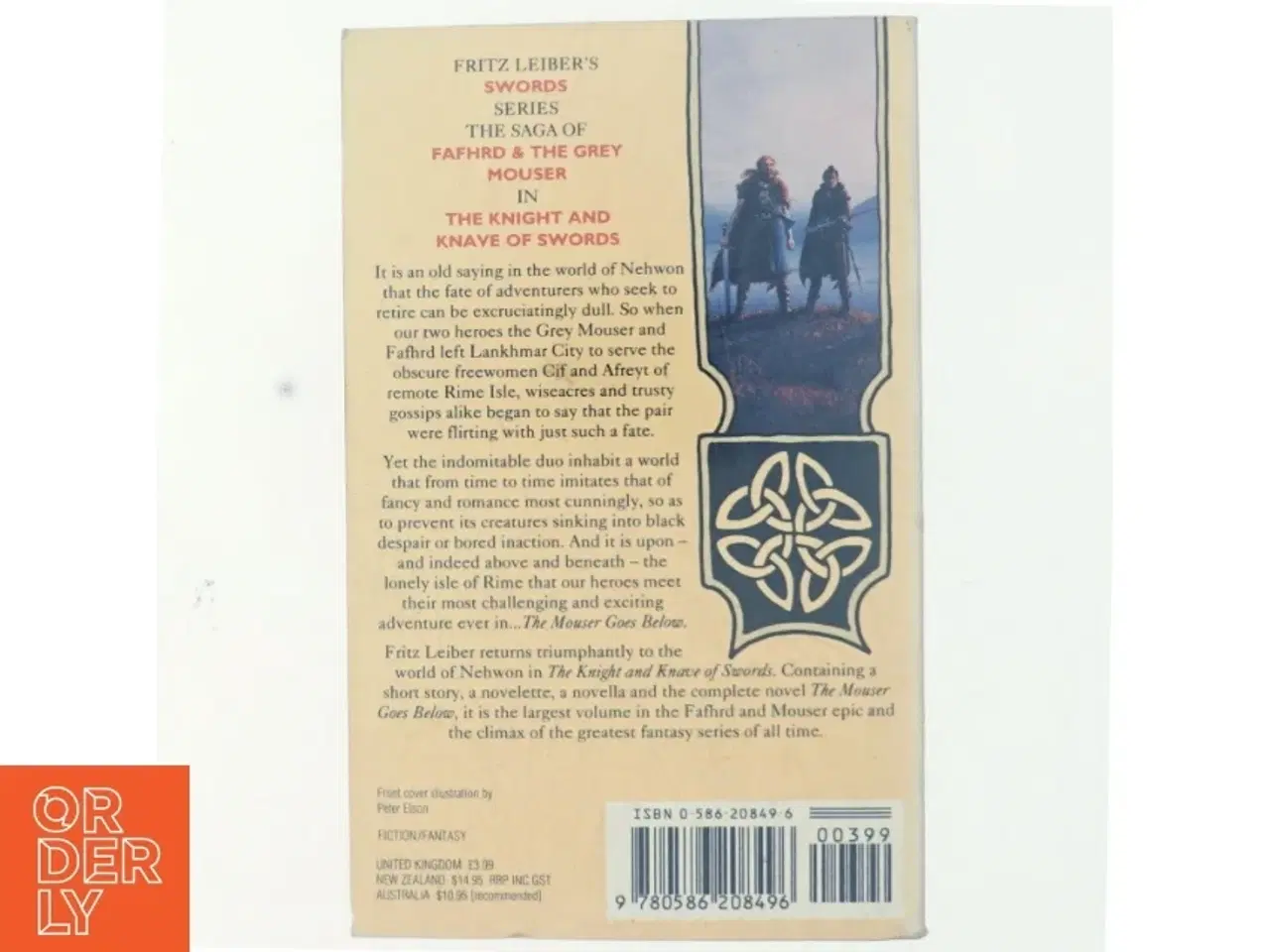 Billede 3 - The Knight and Knave of Swords af Fritz Leiber (Bog)