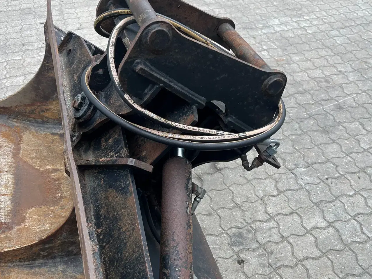 Billede 4 - - - - - - - 170 cm kipbar planerskovl til 6-9 tons maskine M. Hydrema