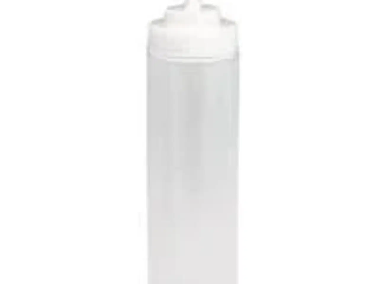 Billede 1 - 24 stk. Squeeze plast flaske 35,5 cl med låg