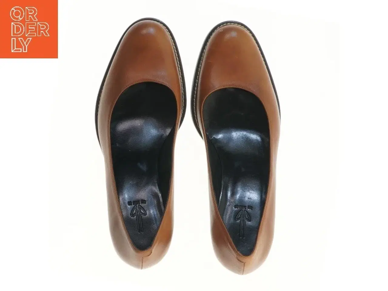 Billede 2 - Brune pumps størrelse 39 fra Billi Bi (str. 39 )