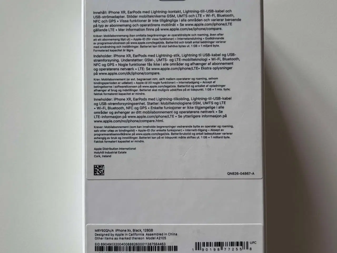 Billede 9 - Apple iPhone XR - 128 GB, sort