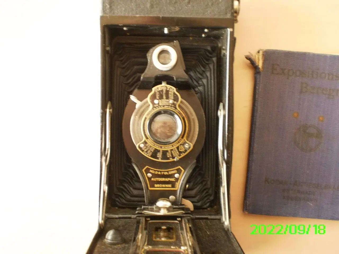 Billede 1 - Kodak No. 2A Folding Autographic Brownie