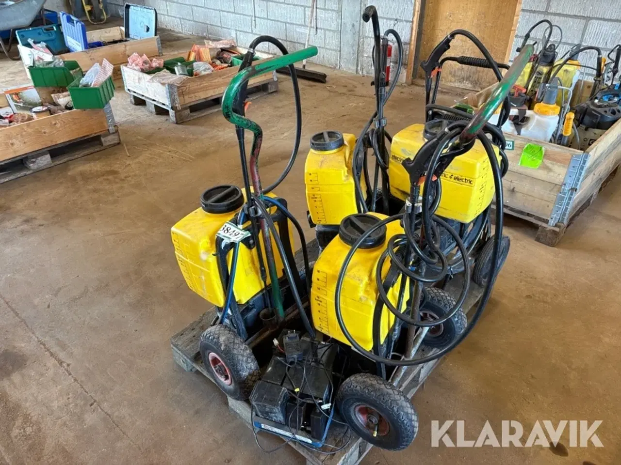 Billede 1 - Elektriske ukrudtssprøjter - 4 enheder