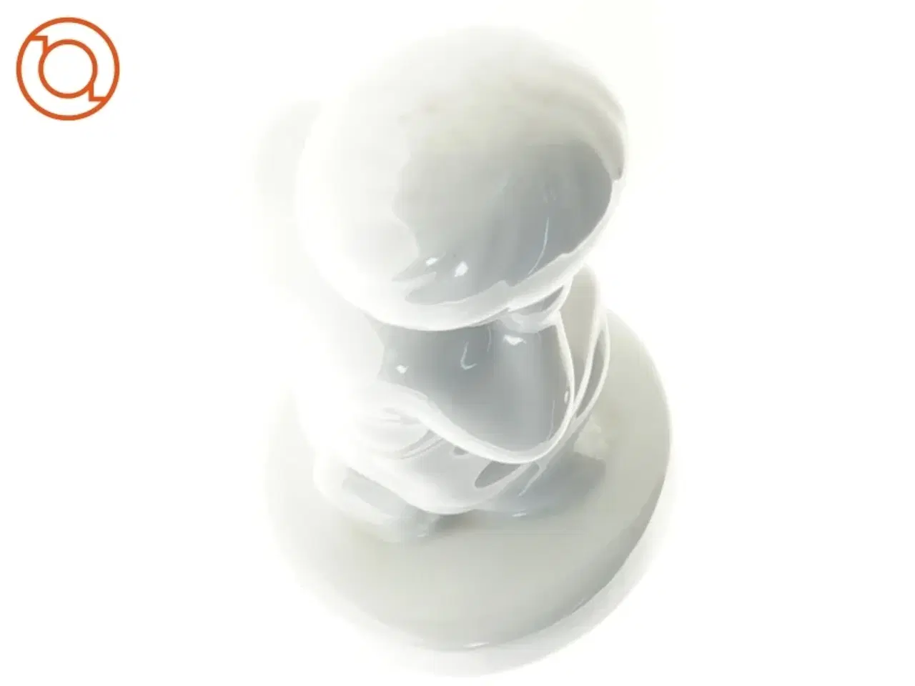 Billede 2 - Porcelæns figur, dreng (str. 12 x 5 cm)