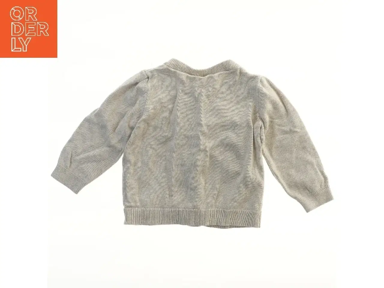 Billede 2 - Strikket cardigan med blomsterbroderi fra Name It (str. 92)