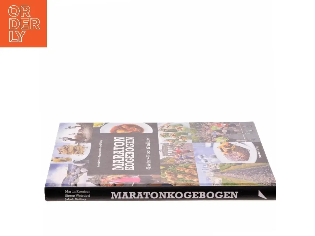 Billede 2 - Maratonkogebogen : 42 steder, 42 løb, 42 måltider af Martin Kreutzer (Bog)