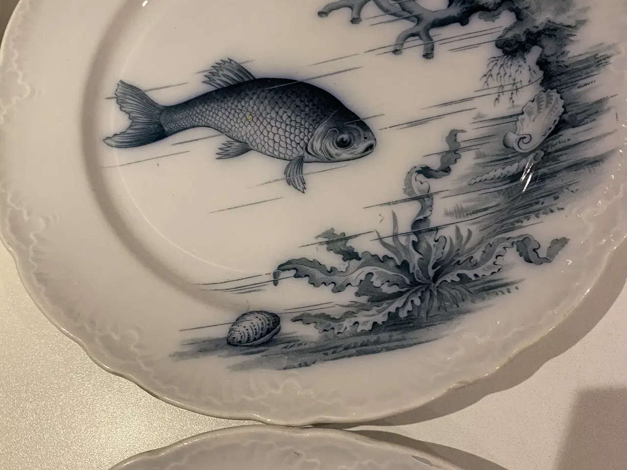 Billede 9 - Fiske tallerken 7 stk