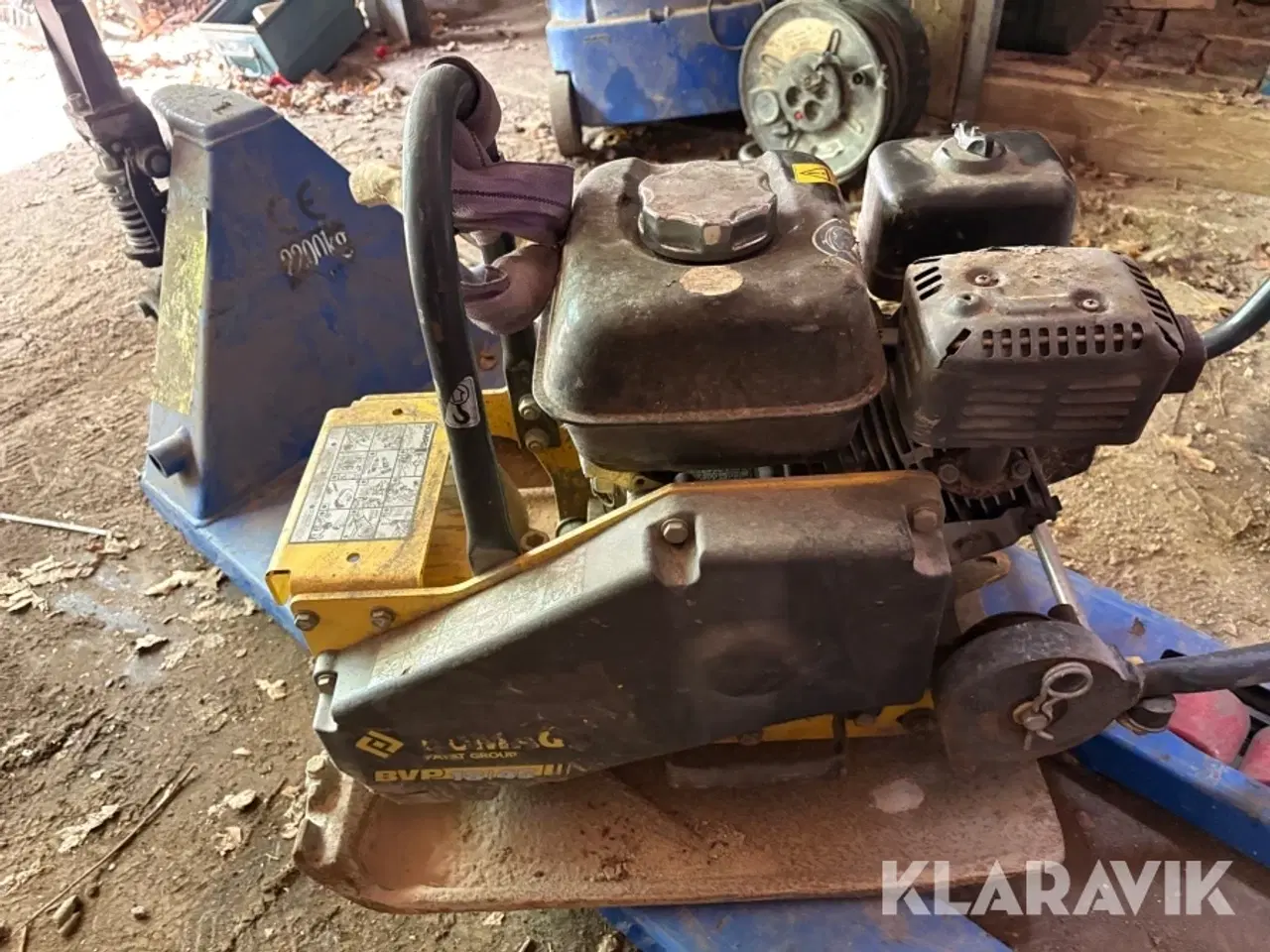 Billede 3 - Pladevibrator Bombag Bvp 18/45