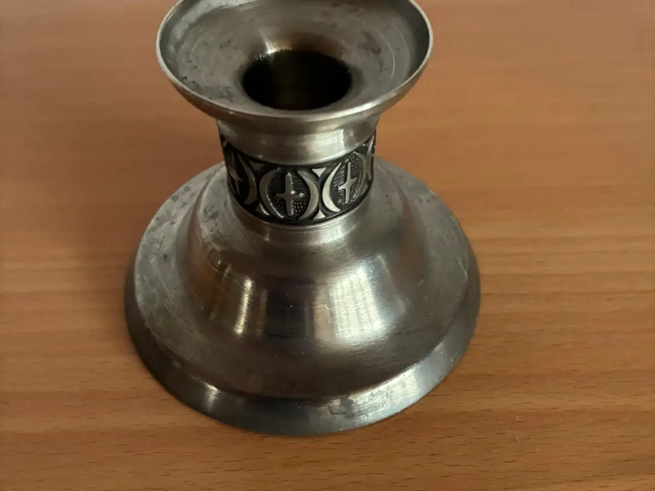 Billede 1 - Haugrud Tin lysestage