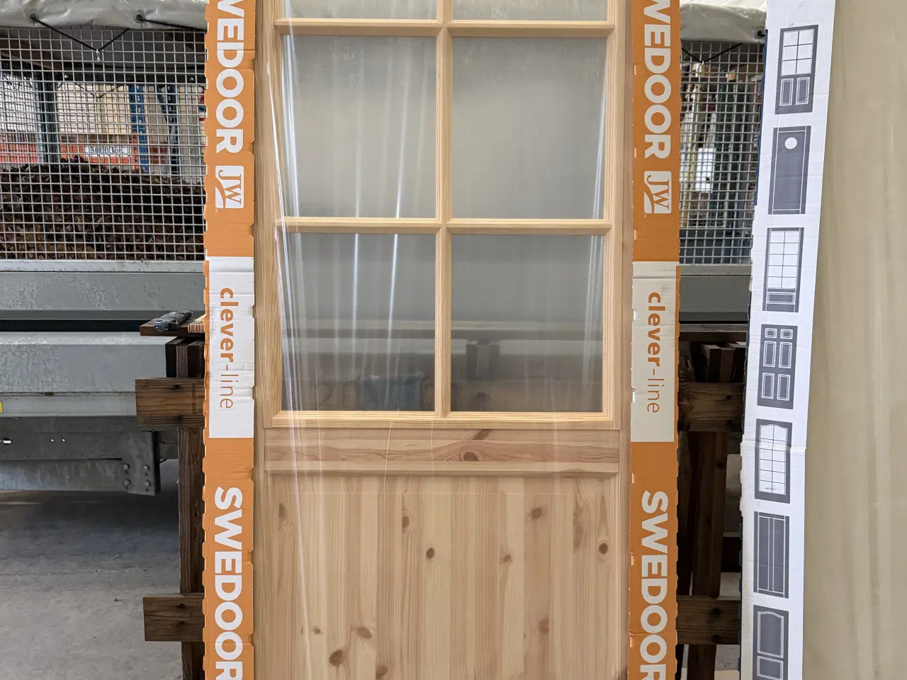 Billede 1 - Swedoor fyrretræs dør