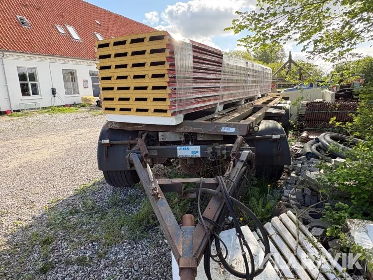 Billede 1 - Påhængsvogn til lastbil Nopa PTC240 - 24.000 kg