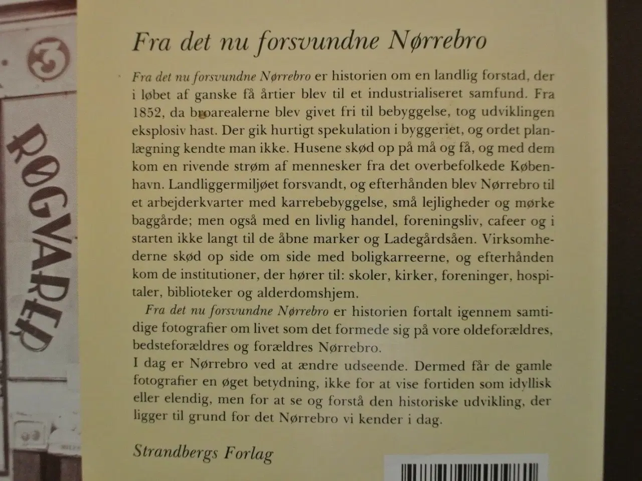 Billede 3 - fra det nu forsvundne nørrebro en lokalhistorisk, 