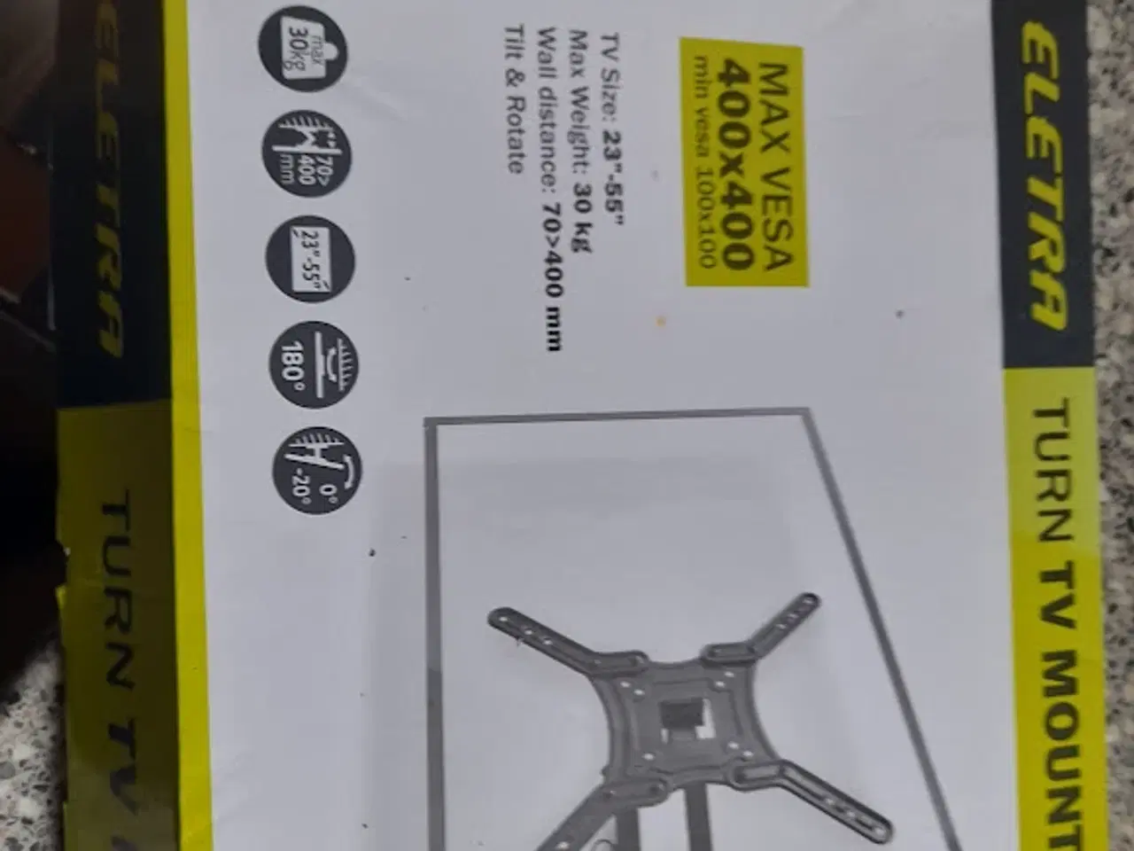 Billede 4 - BenQ GL2460 - LED-Skærm 24"  og vægbeslag