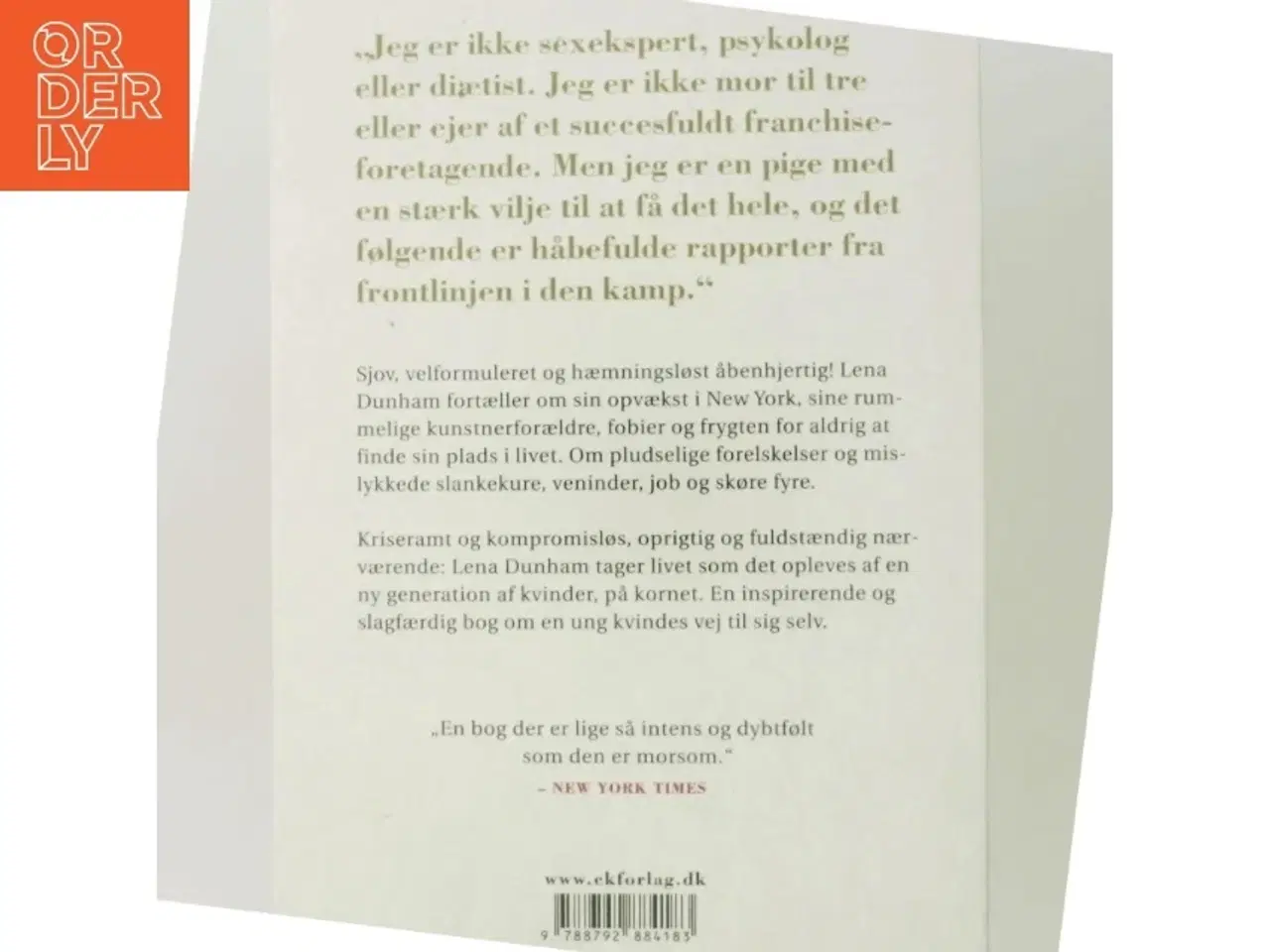 Billede 3 - Ikke den slags pige af Lena Dunham (Bog)