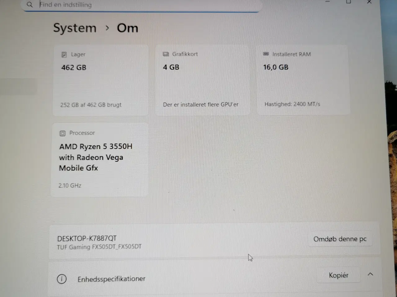 Billede 3 - ASUS TUF Gaming