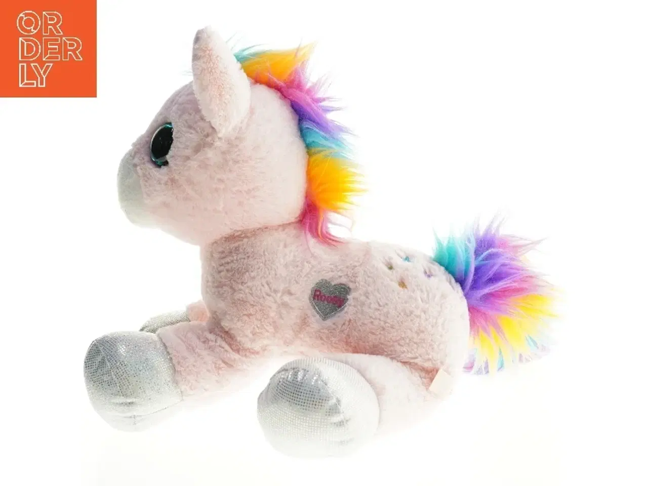 Billede 2 - Enhjørning plysdyr (str. 38 x 38 cm)