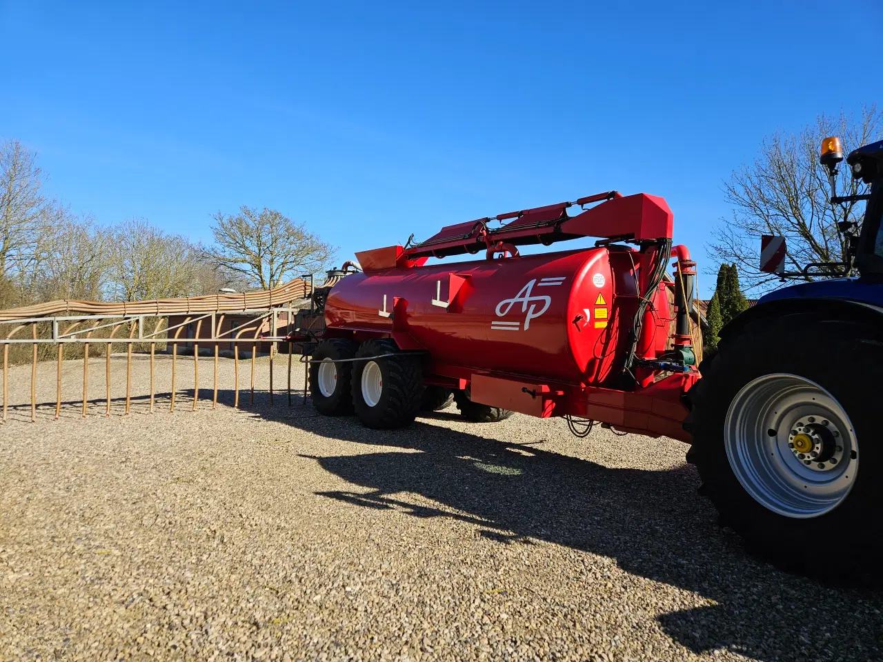 Billede 2 - AP 20t Gyllevogn med sugetorn og 20m slange bum