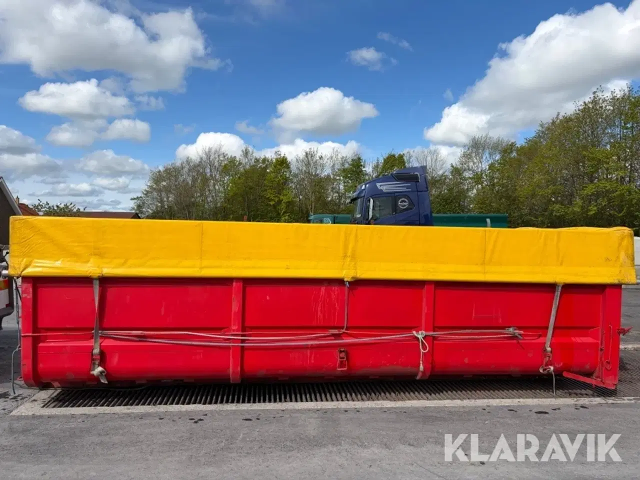 Billede 2 - Ladcontainer med rullepressening korntæt Micodan