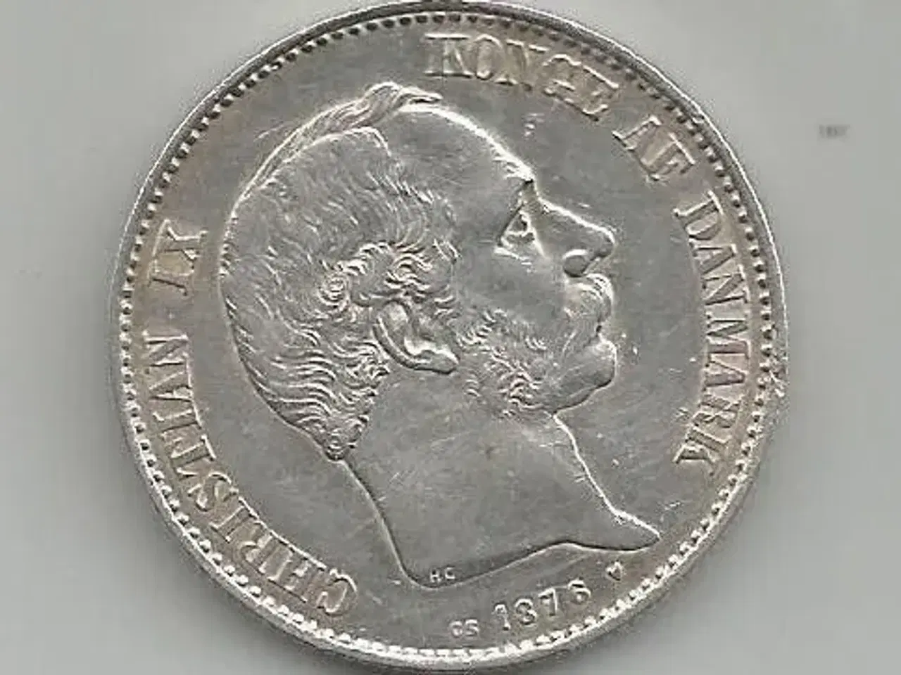 Billede 1 - Danmark 2 kr 1876