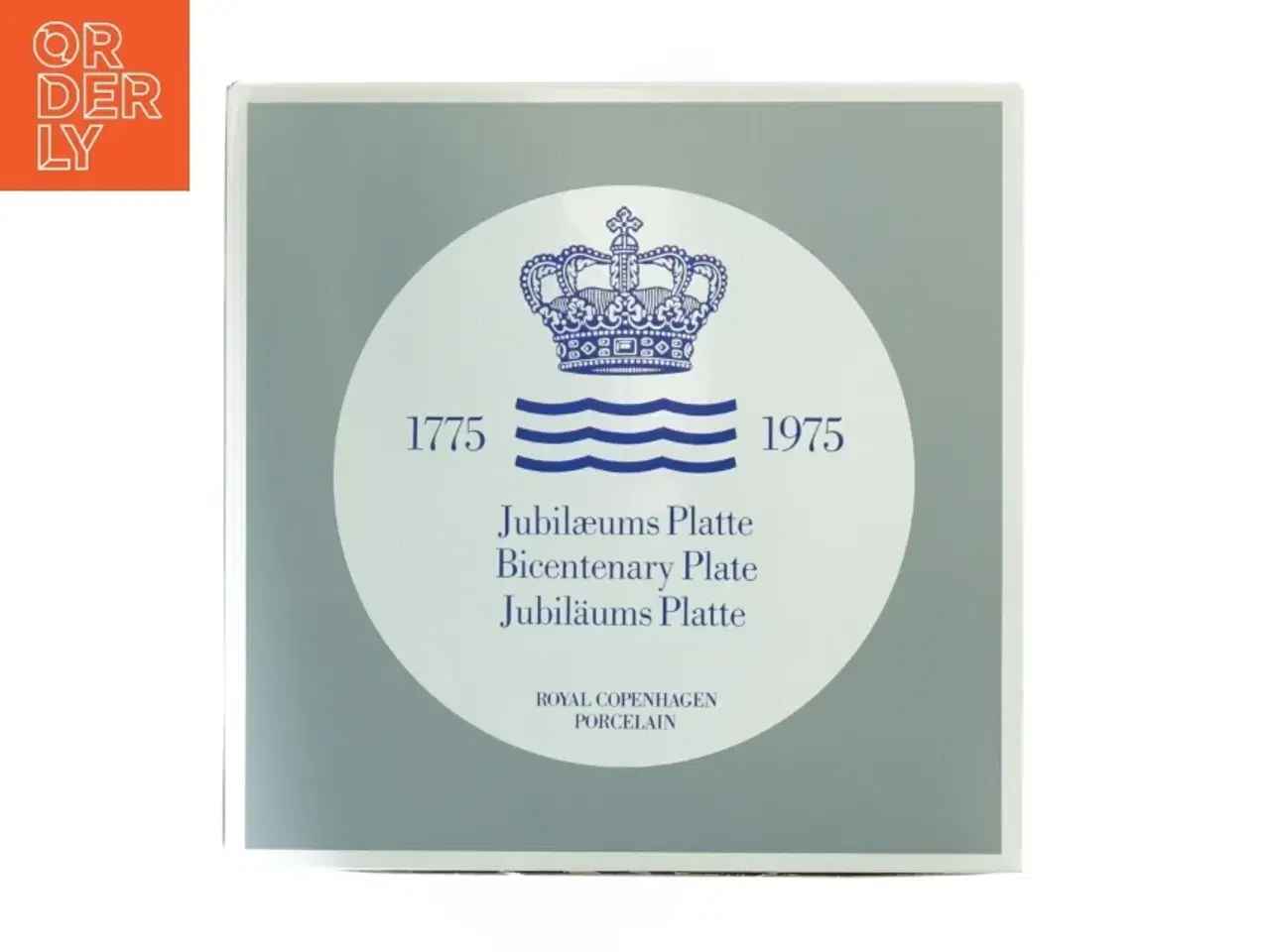 Billede 5 - Royal Copenhagen Jubilæumsplatte fra Royal Copenhagen (str. Diameter 18 cm)