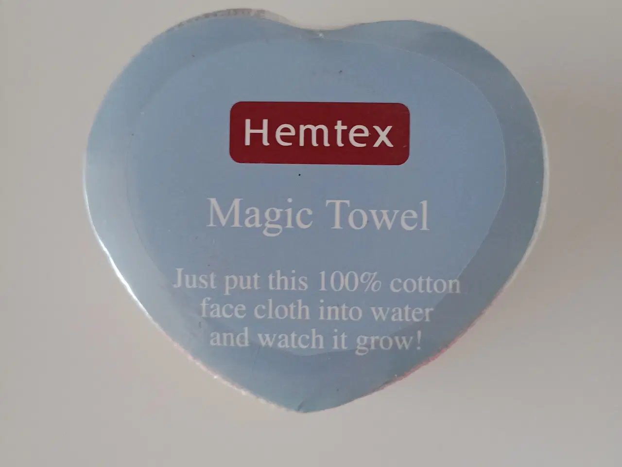 Billede 2 - 2 Magic Towel 100 % bomuld i hjerter. 