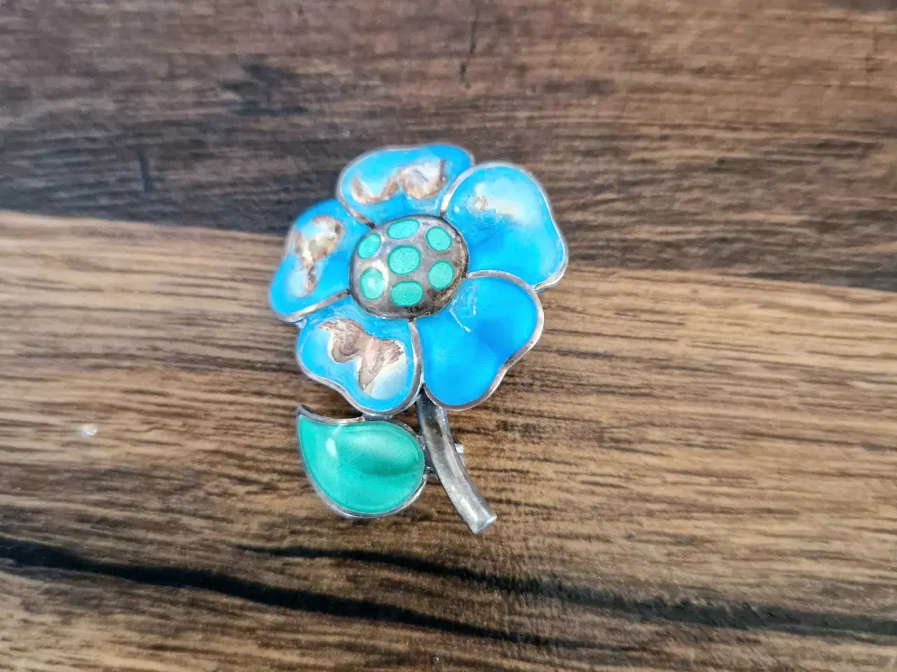 Billede 2 - Sjældent set Anton Michelsen broche fra 50erne 