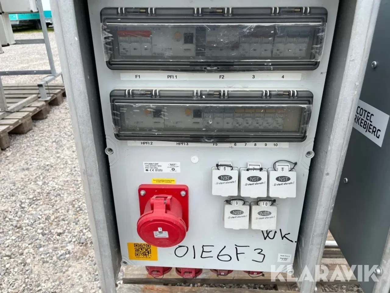 Billede 6 - Byggestrømstavler NST - 2 styk