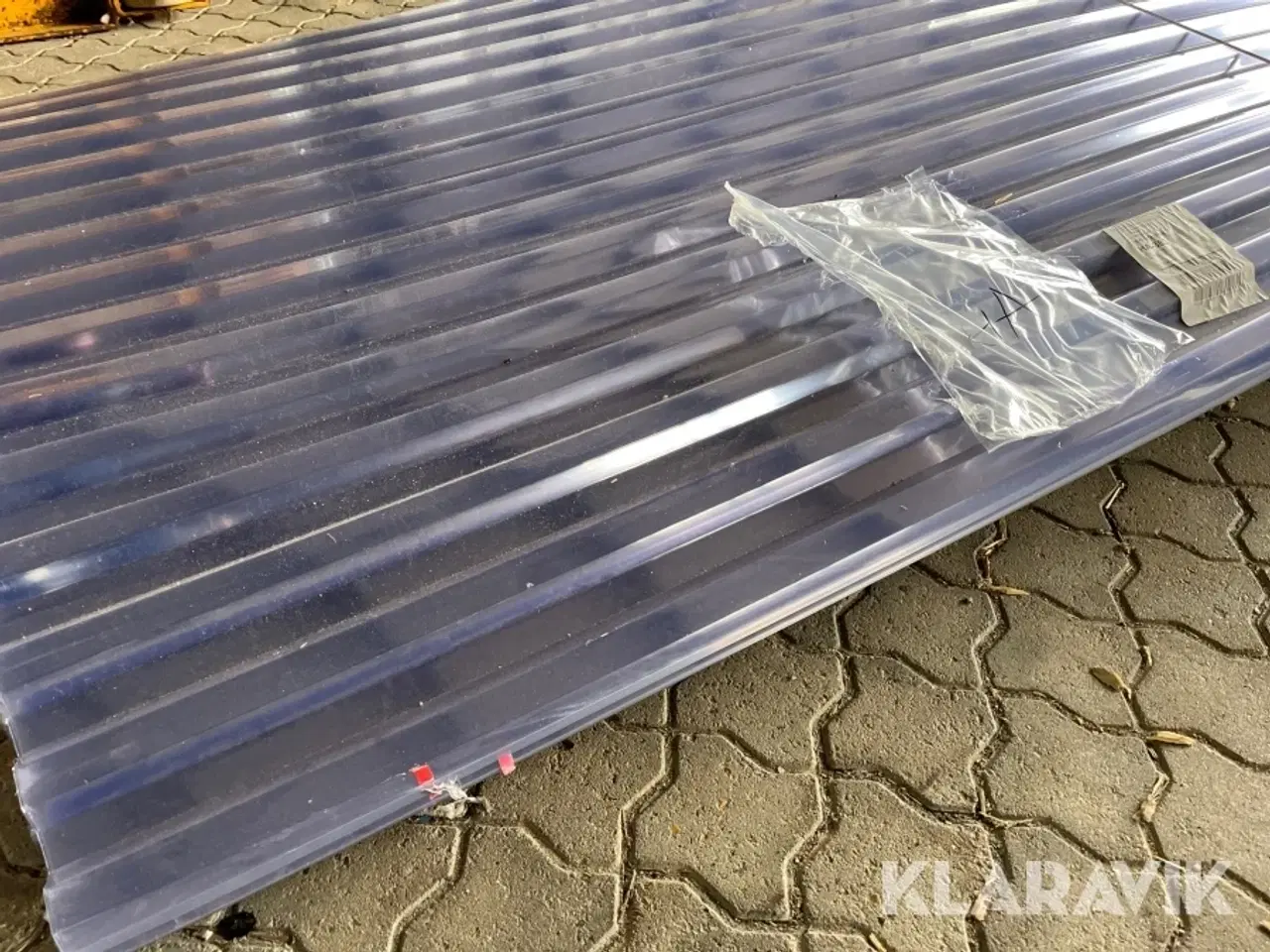 Billede 6 - Trapezplader glasklar 20 styk