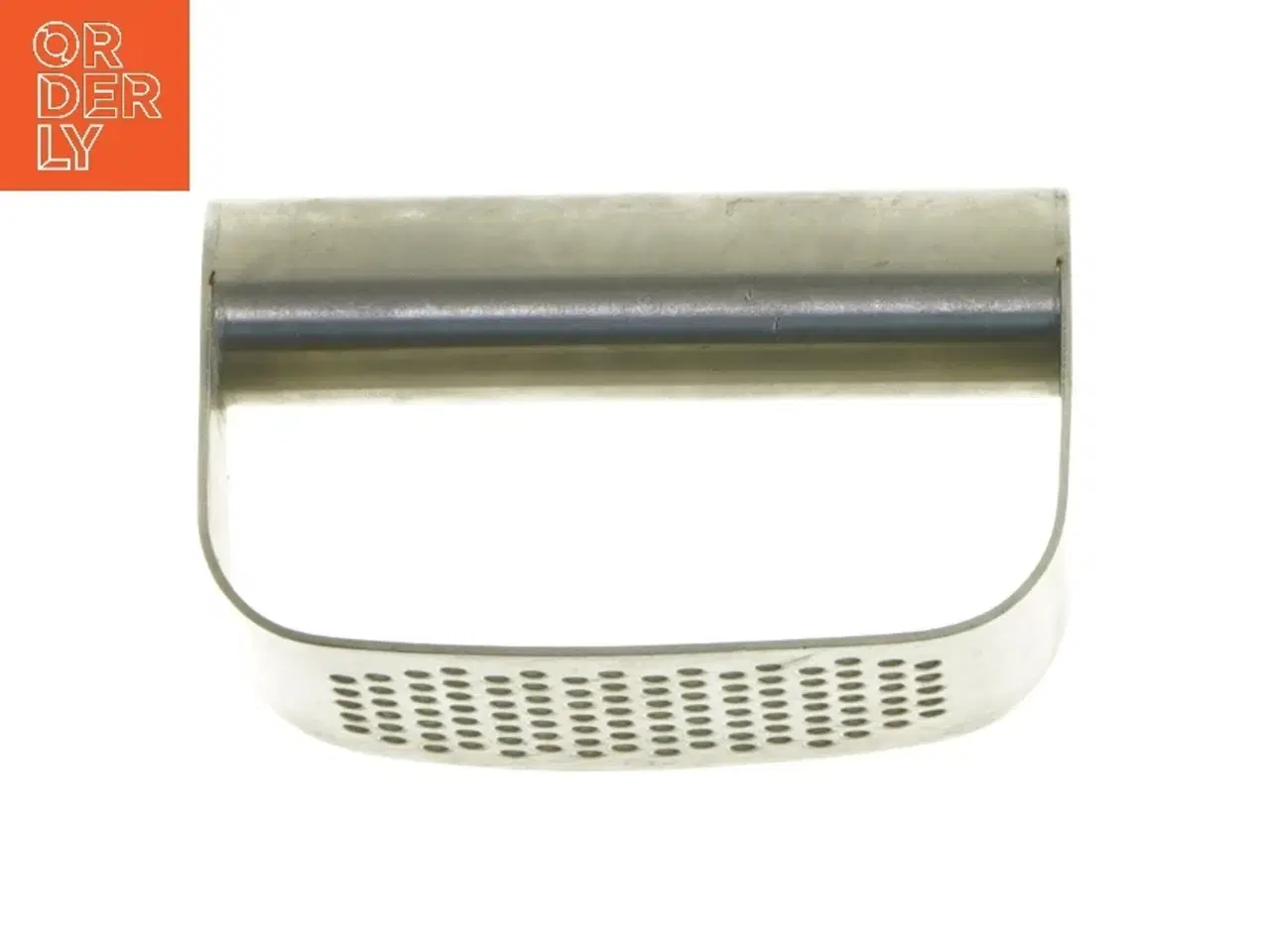 Billede 1 - Rustfrit stål hvidløgspresser (str. 10x6 cm)