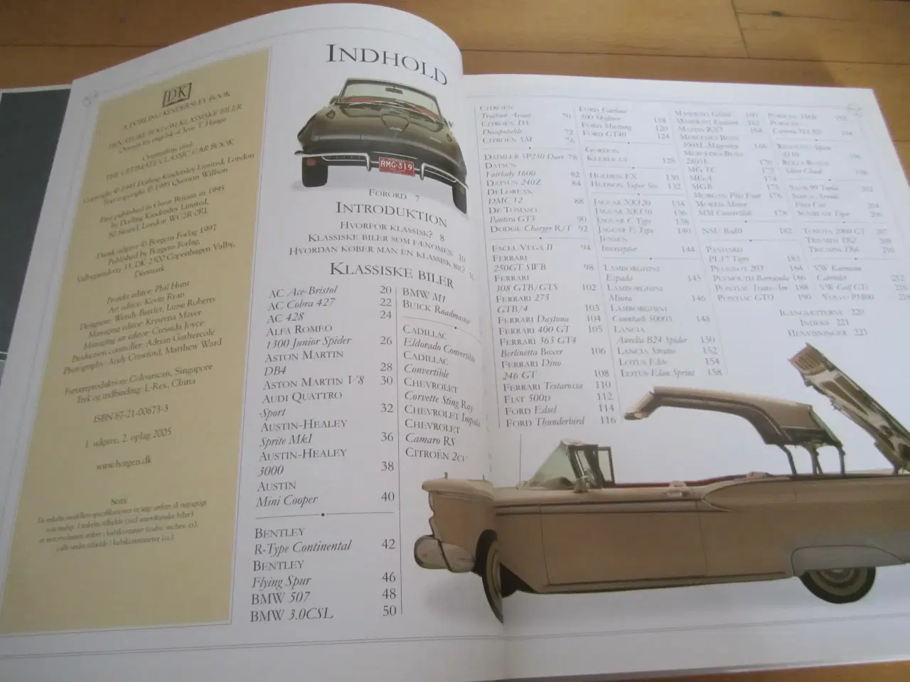 Billede 5 - DEN STORE BOG OM KLASSISKE BILER.