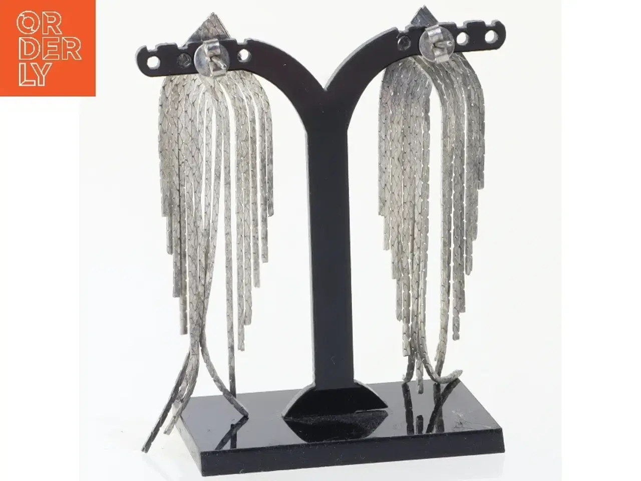 Billede 2 - Øreringe (str. 6,7x1,6 cm)