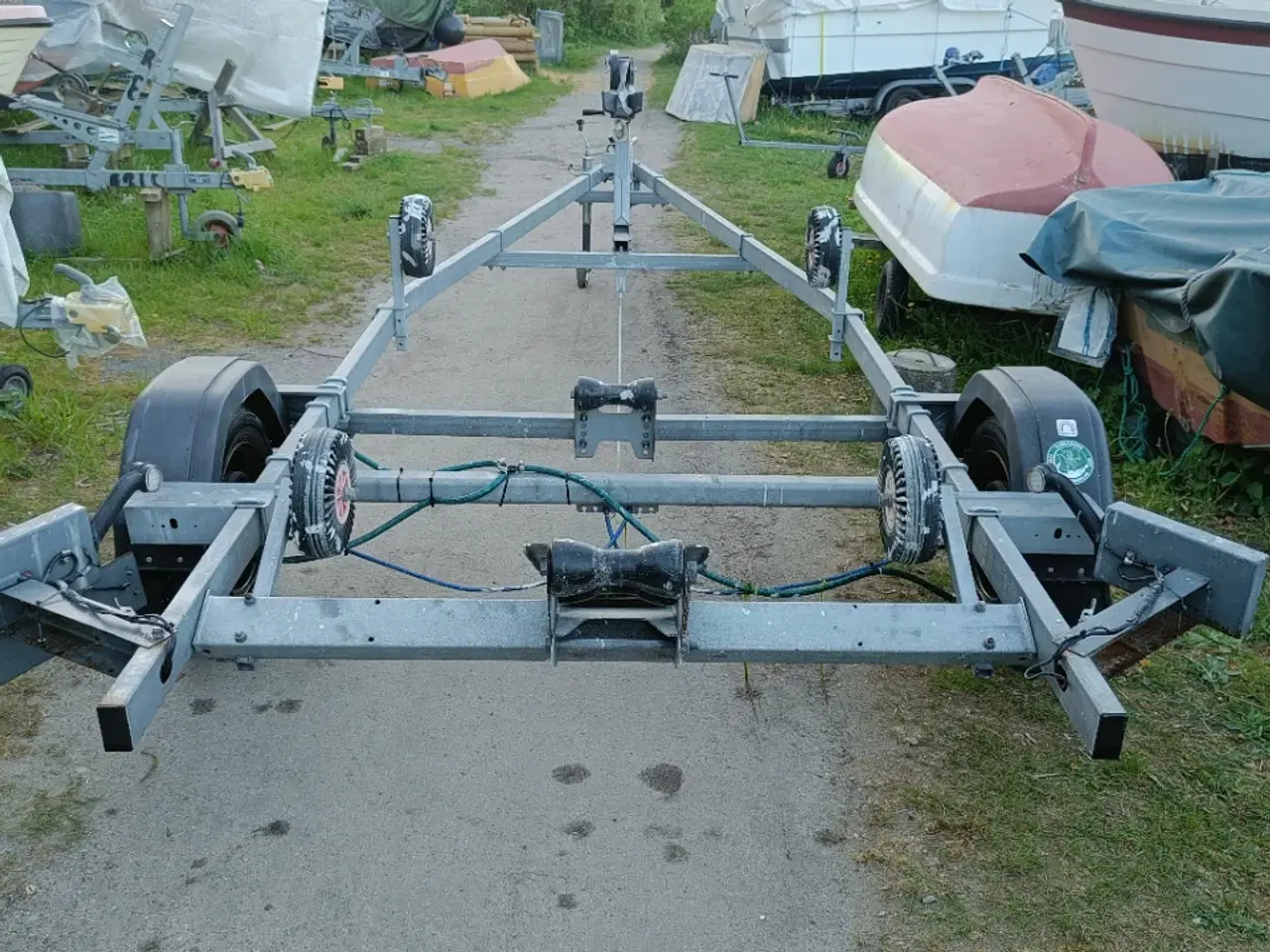 Billede 3 - Bådtrailer - TYSSE 6260, 1000 kg op til 18 fod