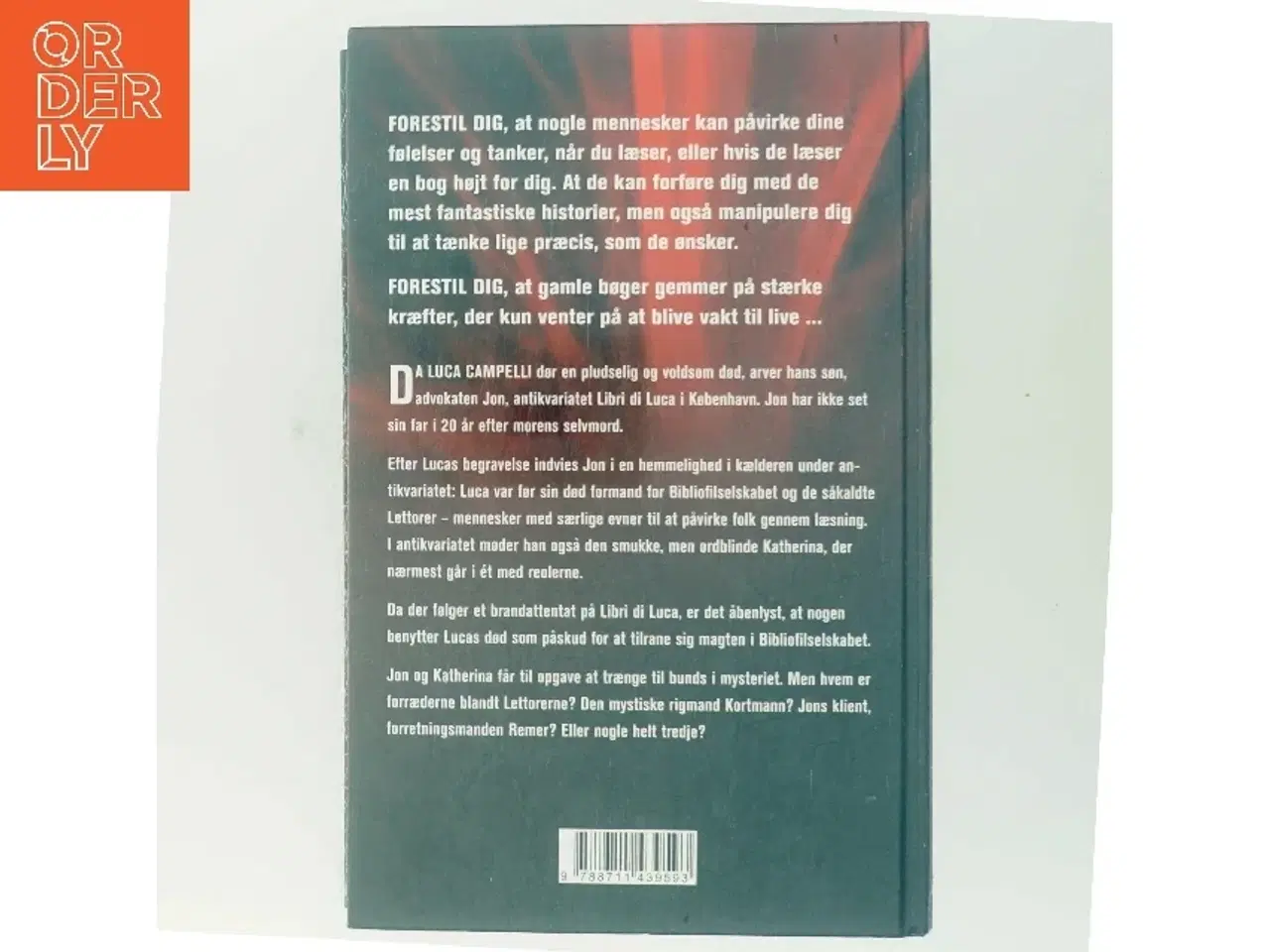 Billede 3 - Libri Di Luca : roman af Mikkel Birkegaard (Bog)