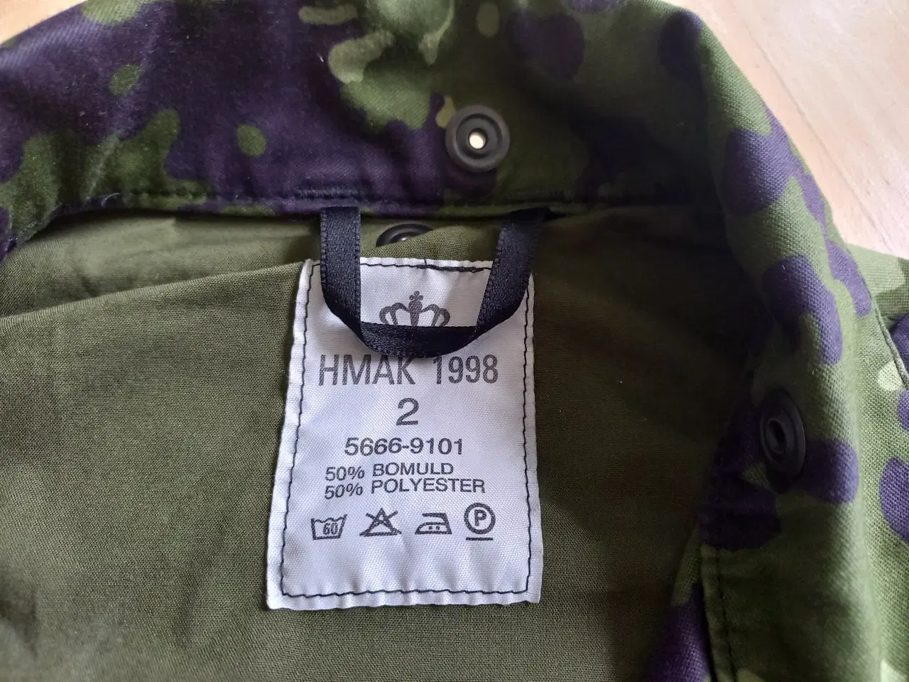 Billede 3 - Kampuniform M/84 – str. S – næsten ny – militær