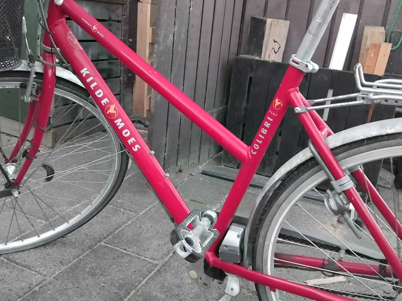 Billede 1 - Rød kildemose cykel!!