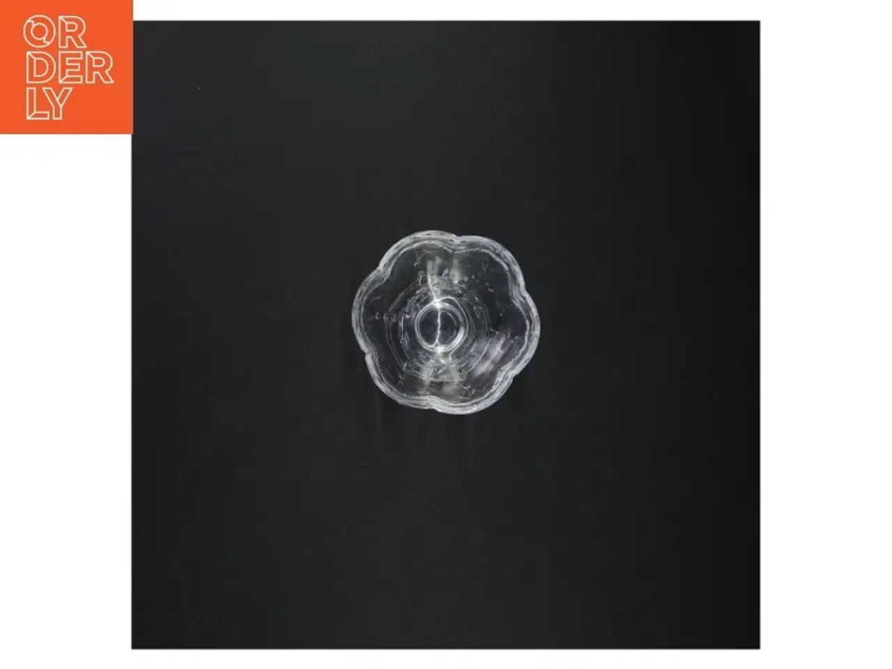 Billede 3 - Gennemsigtig glasfad (str. 7 x 10 cm)