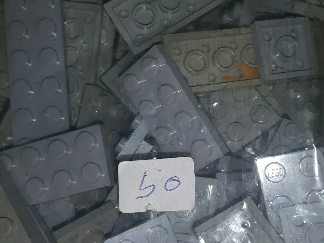Billede 3 - Lego 2 rækket og plader pr pose