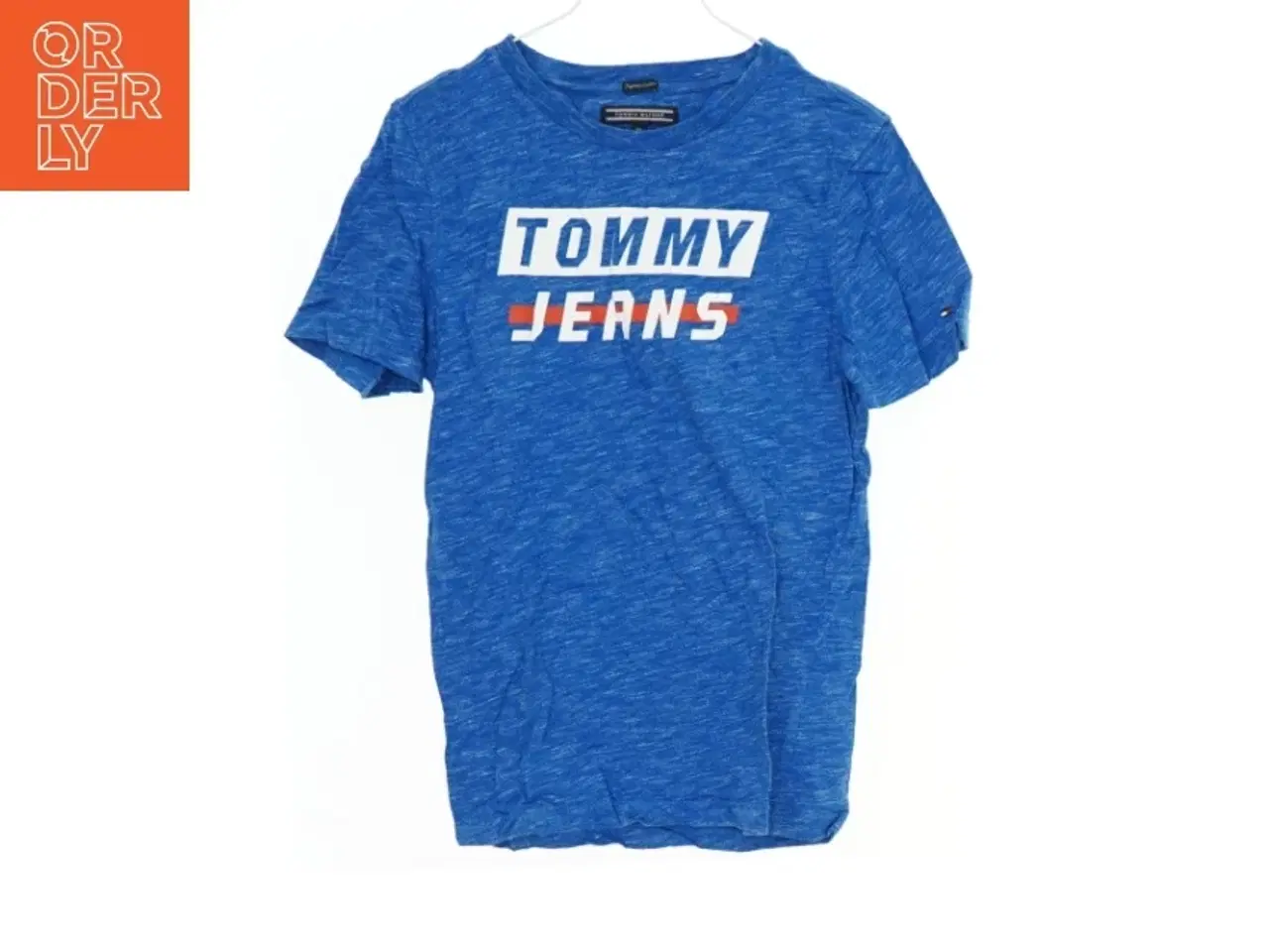 Billede 1 - Blå T-Shirt med Tommy Jeans logo fra Tommy Hilfiger (str. 140)