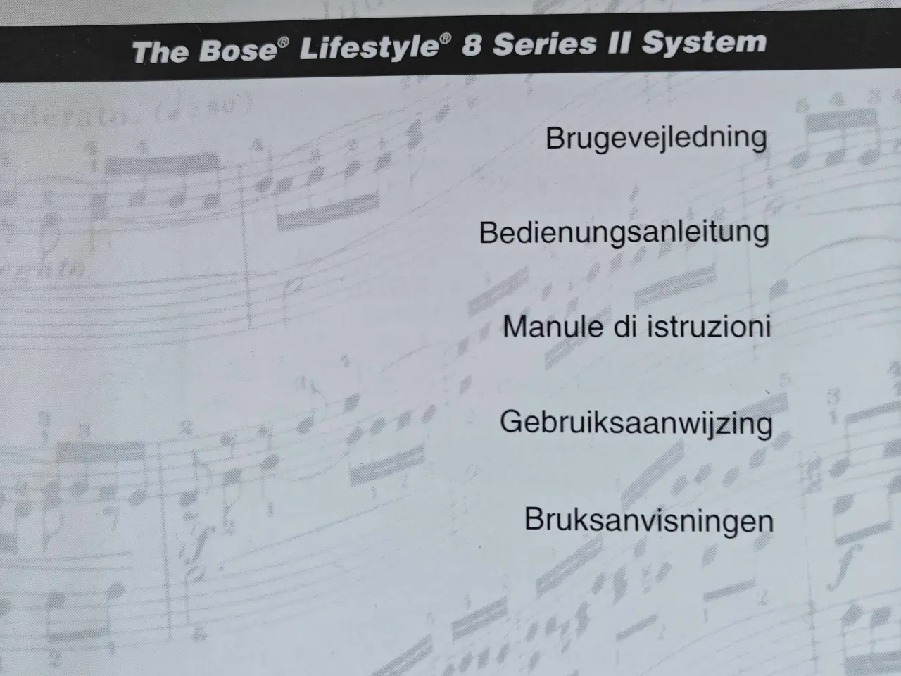 Billede 10 - Bose lifestyle 8 serie system ll