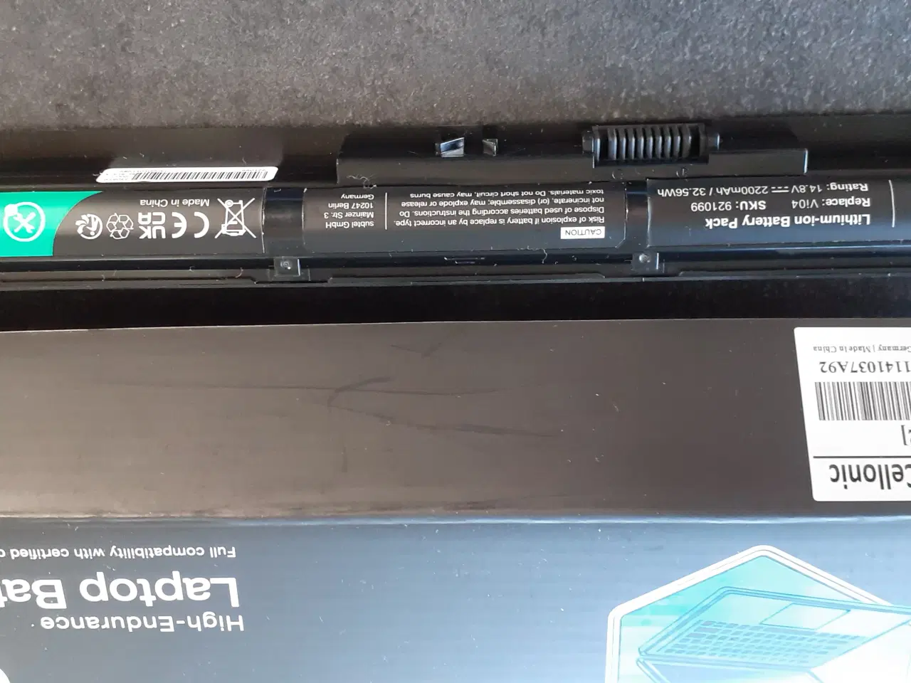 Billede 2 - HP computer batteri.
