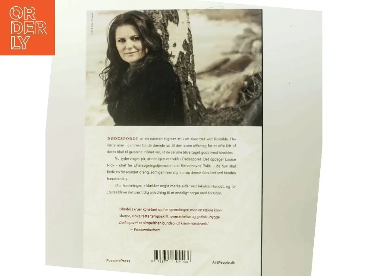 Billede 3 - Dødesporet : krimi af Sara Blædel (Bog)