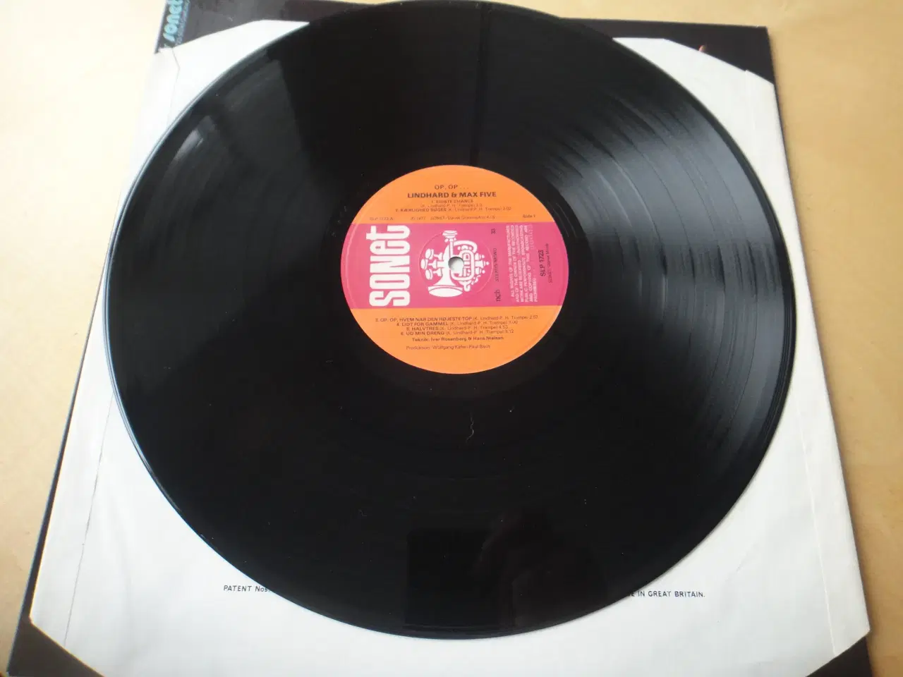 Billede 3 - LP - Lindhard & Max Five - op, op.....