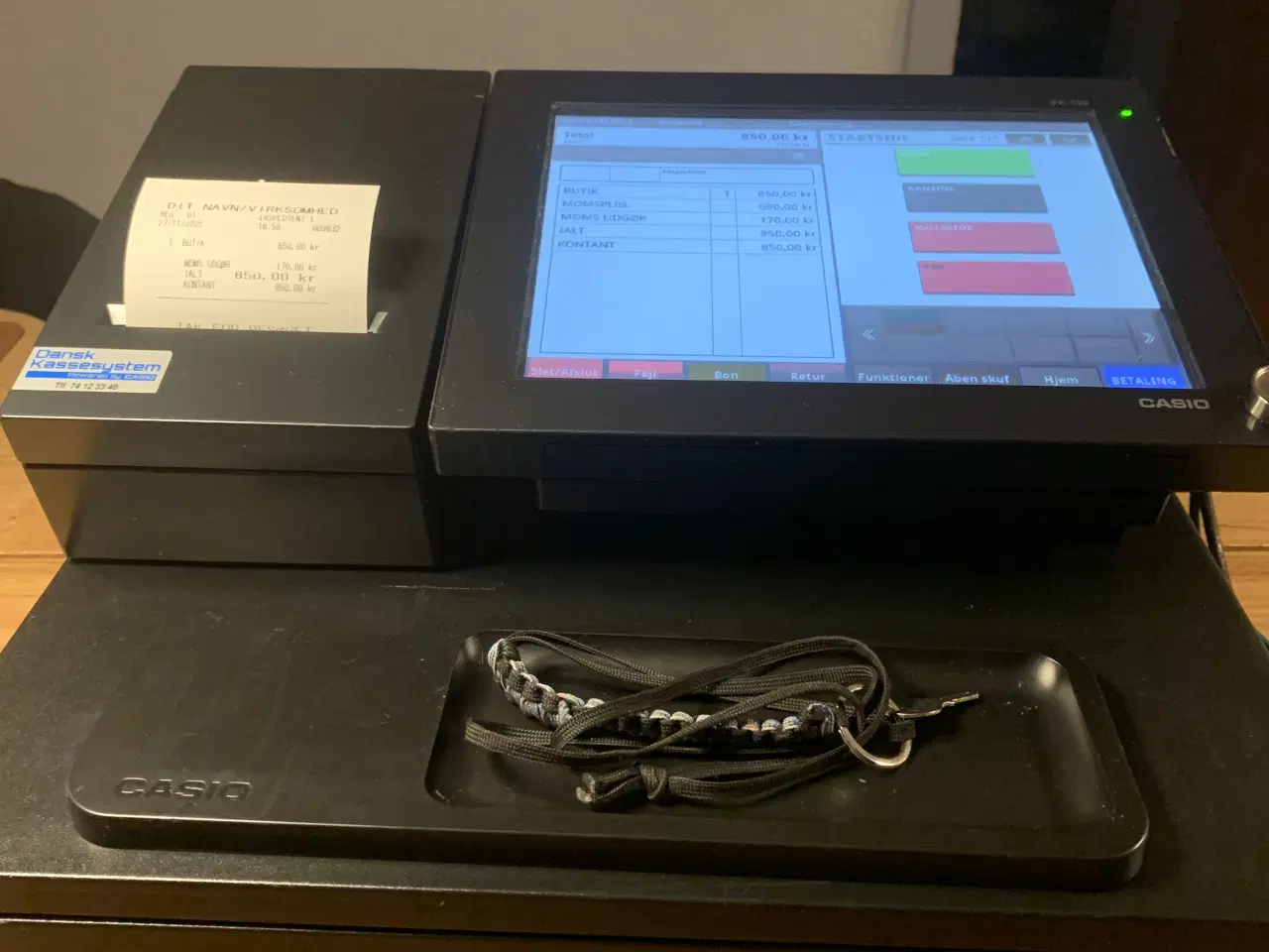 Billede 7 - Casio vx100 kasseapparat