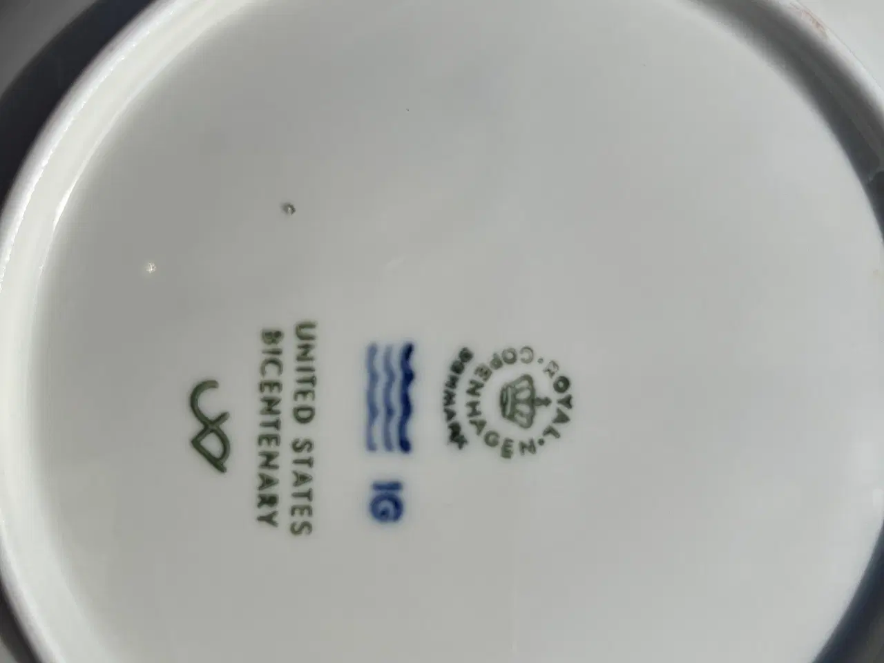 Billede 6 - Jubilæums platter 2 styk royal copenhagen