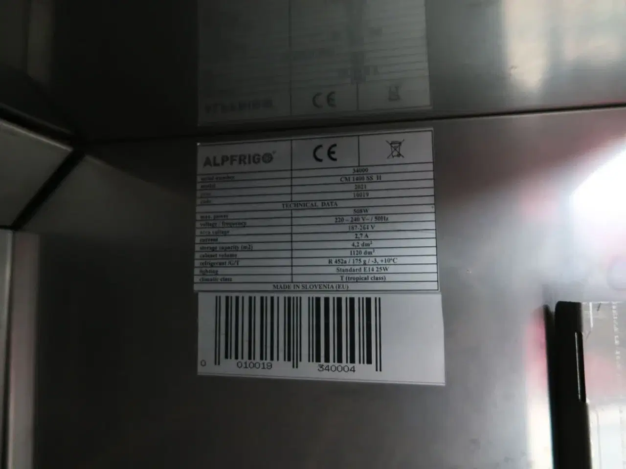 Billede 5 - Køleskab VIBOCOLD Alpfrigo CM 1400 SS H