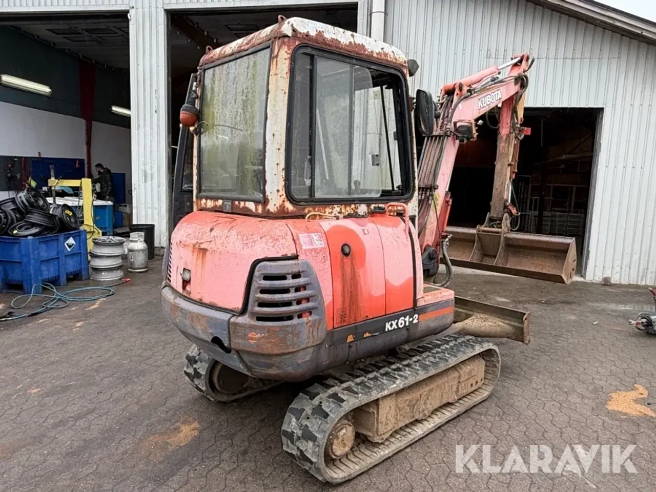 Billede 5 - Minigraver Kubota KX61-2 - 2.5 tons