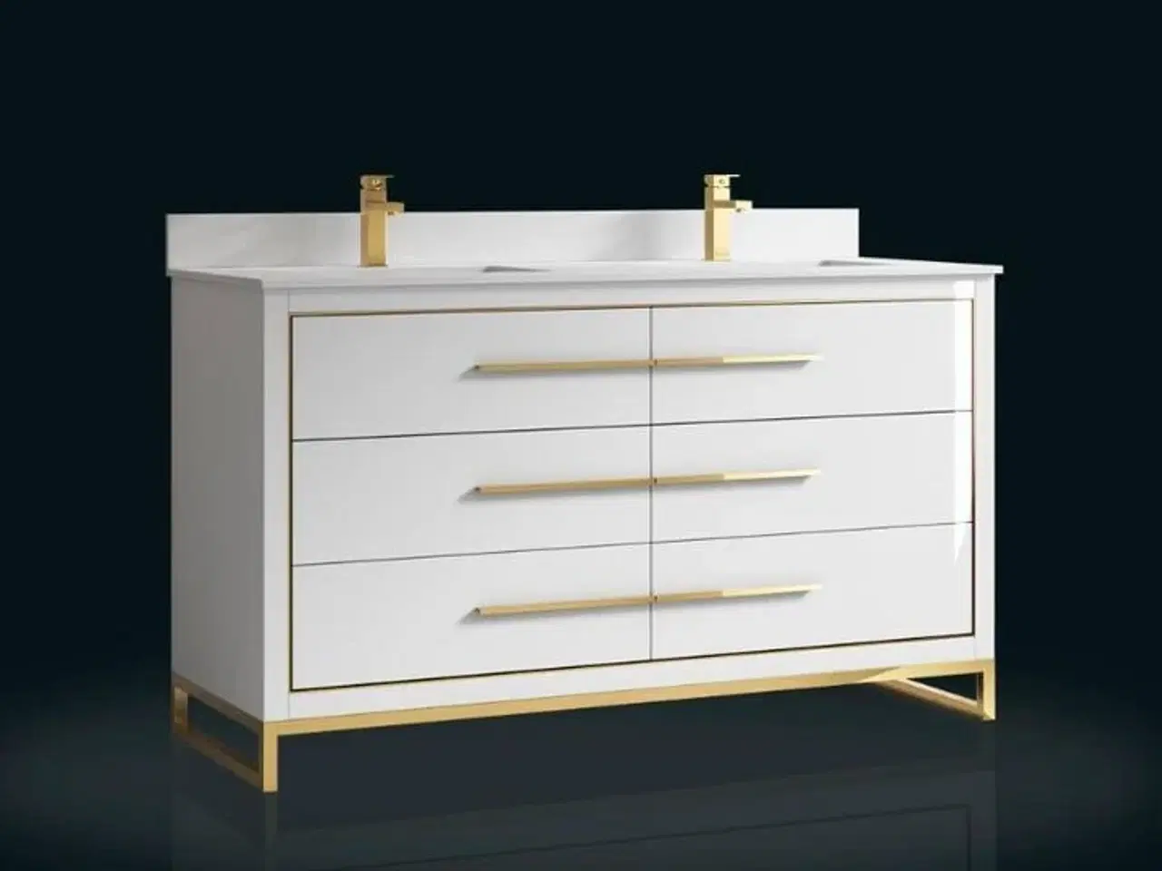 Billede 1 - Baderumsmøbel, Colombia, White, 150