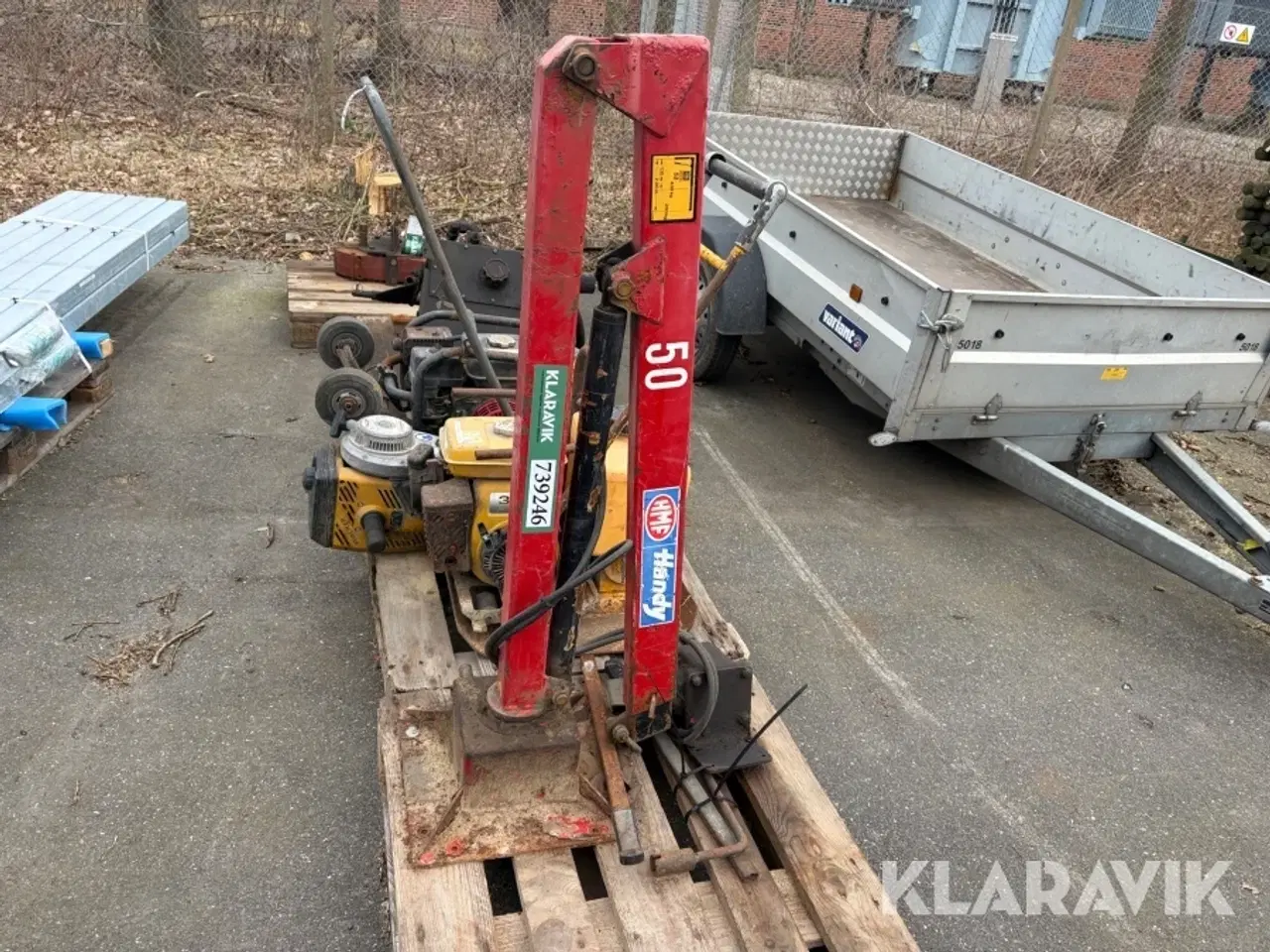 Billede 2 - Kranarm HMF 52 TM til ladbil