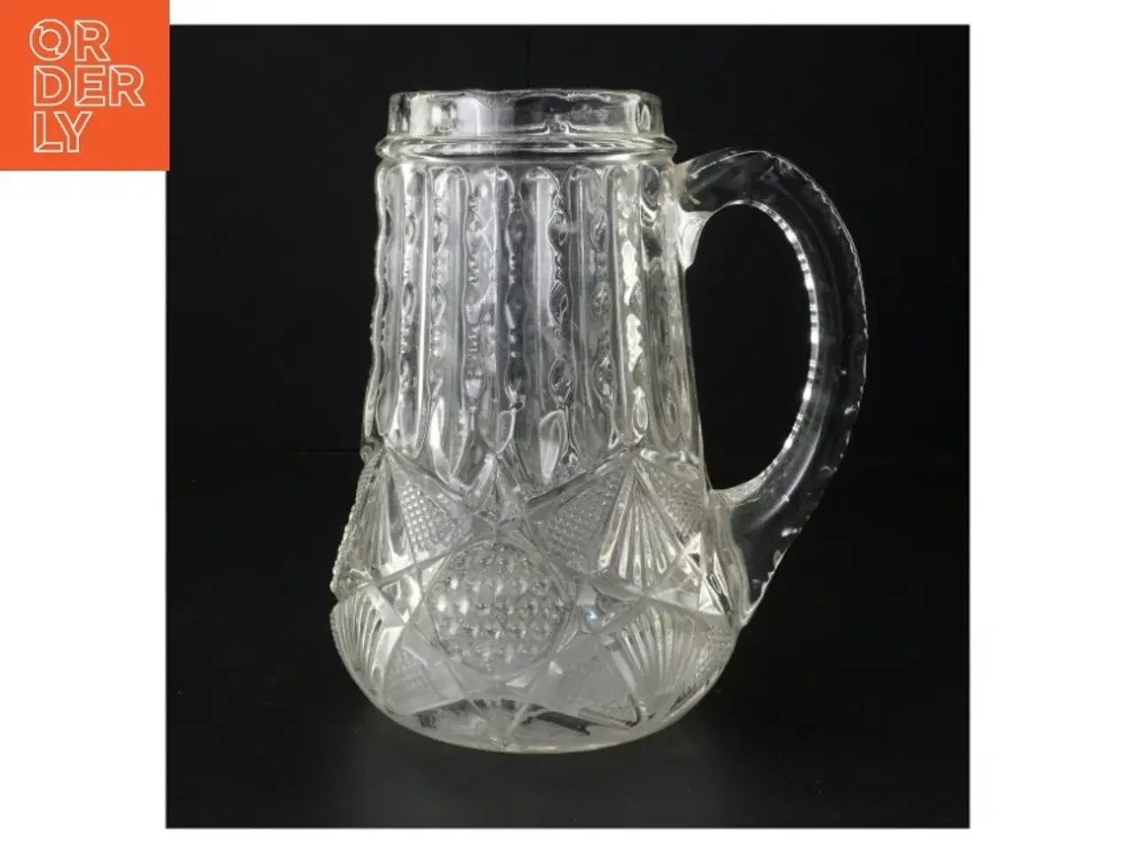 Billede 1 - Glas krus i krystal (str. 21 x 14 cm)