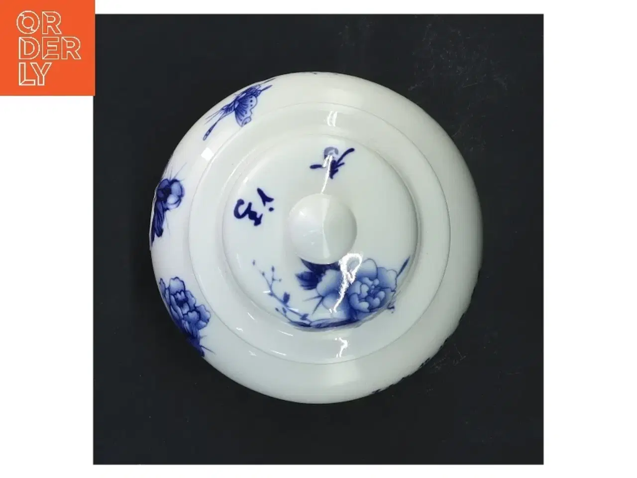 Billede 3 - Porcelænskrukke med låg (str. 14 cm)